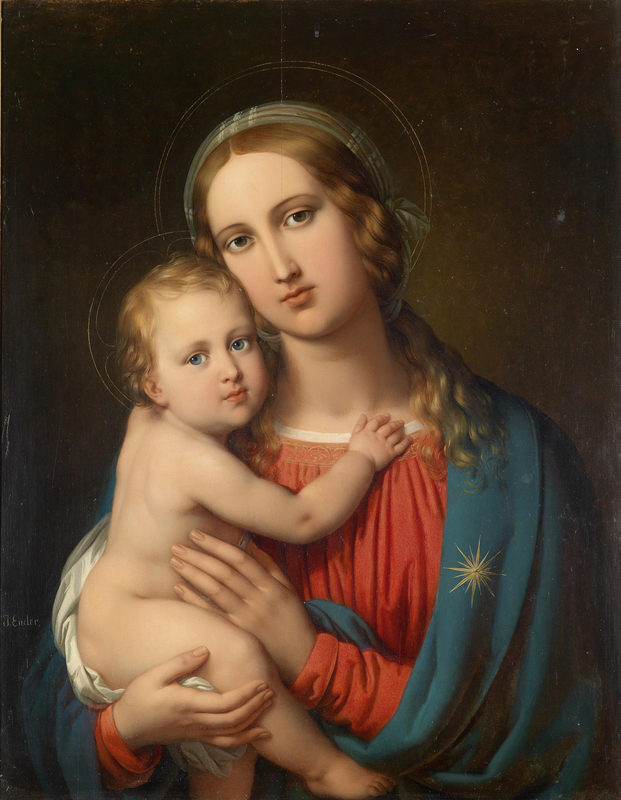 Johann Nepomuk Ender Madonna mit Kind