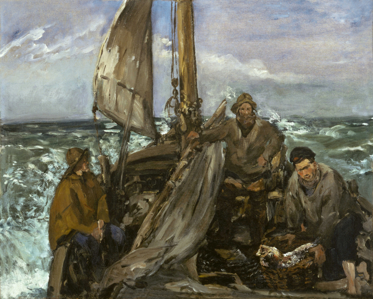 Édouard Manet - The Toilers of the Sea