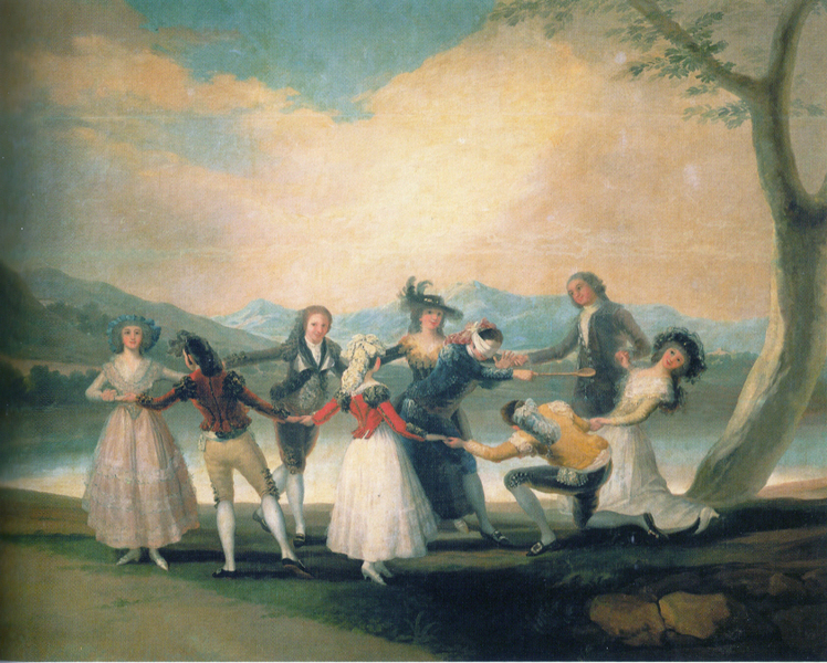 Francisco de Goya - Das Blindekuhspiel