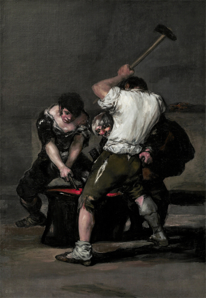 Francisco Goya - La fragua