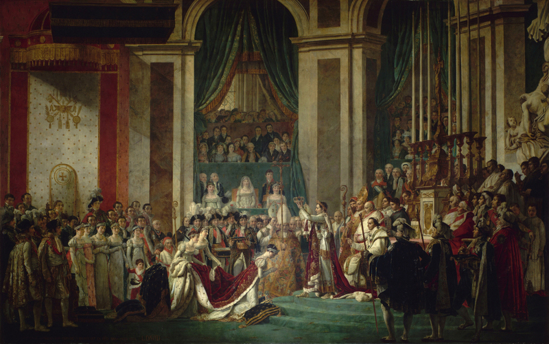 Jacques Louis David - Le couronnement de l&#039;Empereur et de l&#039;Impératrice
