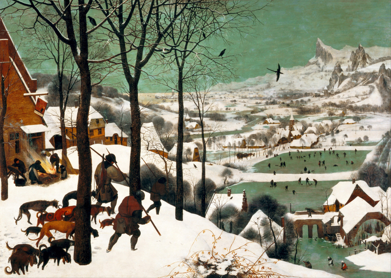 Pieter Brueghel - Hunters in the Snow (Winter)