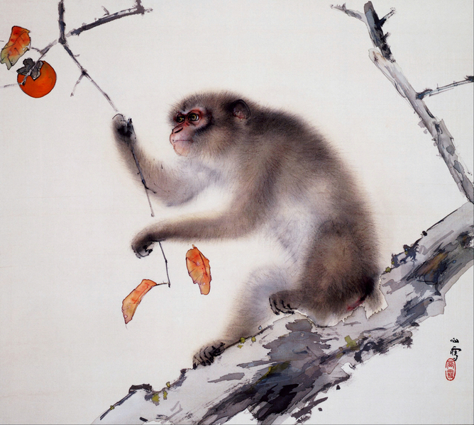 Hashimoto Kansetsu - Monkey