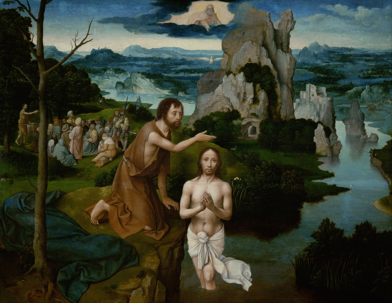 Joachim Patinir - The Baptism of Christ