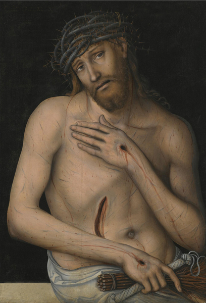 Lucas Cranach d.J. - Christus als Schmerzensmann