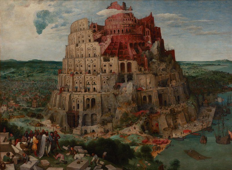 Pieter Bruegel the Elder - The Tower of Babel(Vienna)