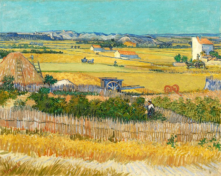 Vincent van Gogh - The Harvest 73.4 cm x 91.8 cm