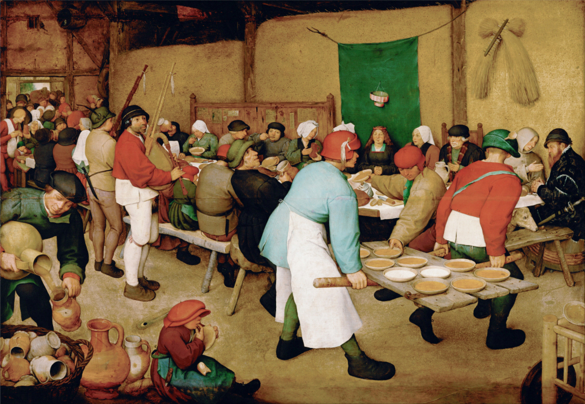 Pieter Brueghel - Peasant Wedding