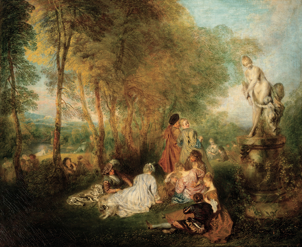 Antoine Watteau - The Feast of Love