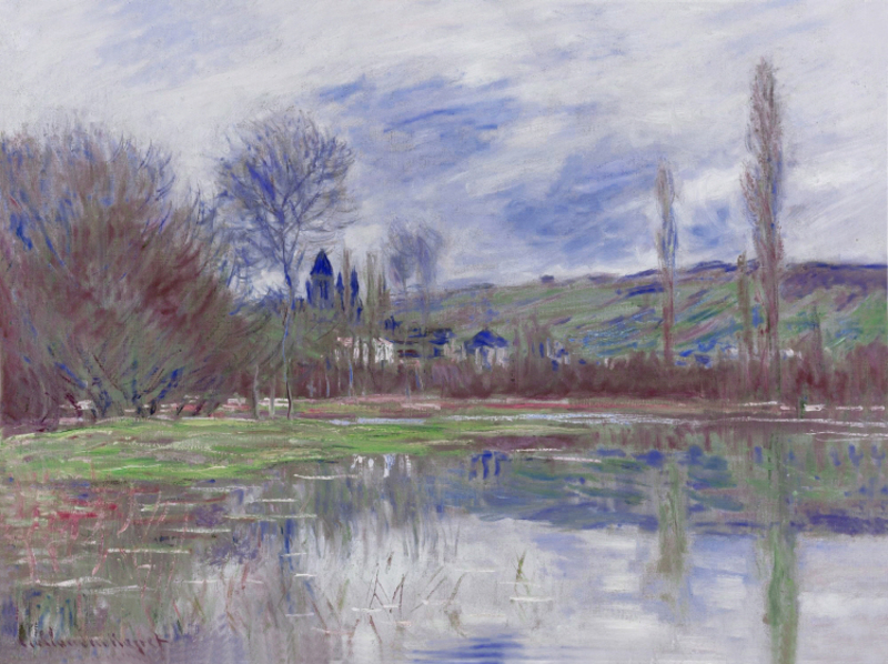 Claude Monet - PRINTEMPS A VETHEUIL