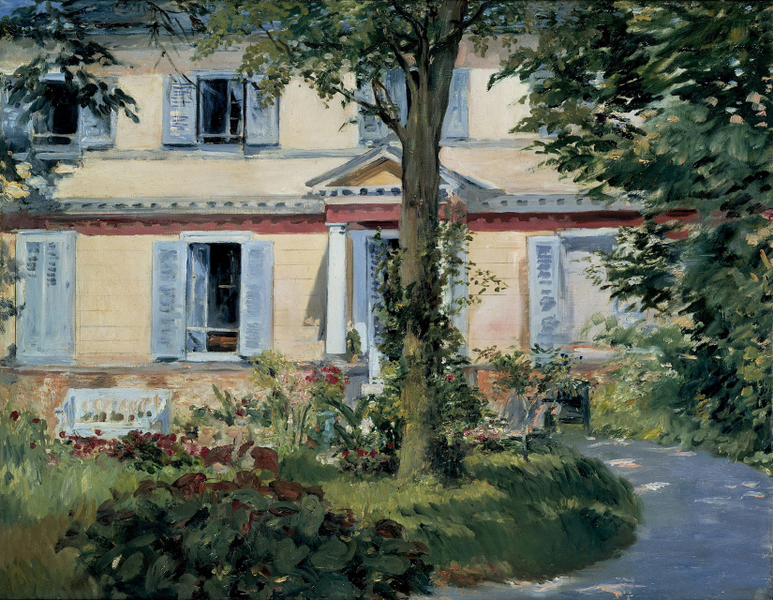 Edouard Manet - Landhaus in Rueil