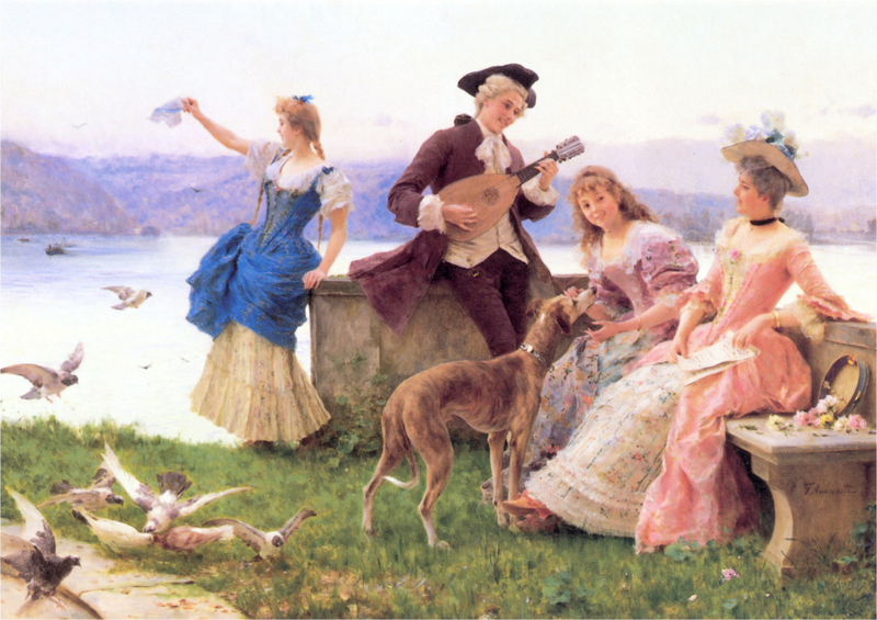 Federico Andreotti - A Day&#039;s Outing 1847-1930