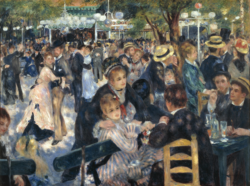 Pierre-Auguste Renoir - ball at the moulin de la galette(물랭 드 라 갈레트의 무도회)