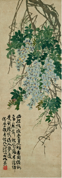 Pu Hua 1834-1911 - WISTERIA