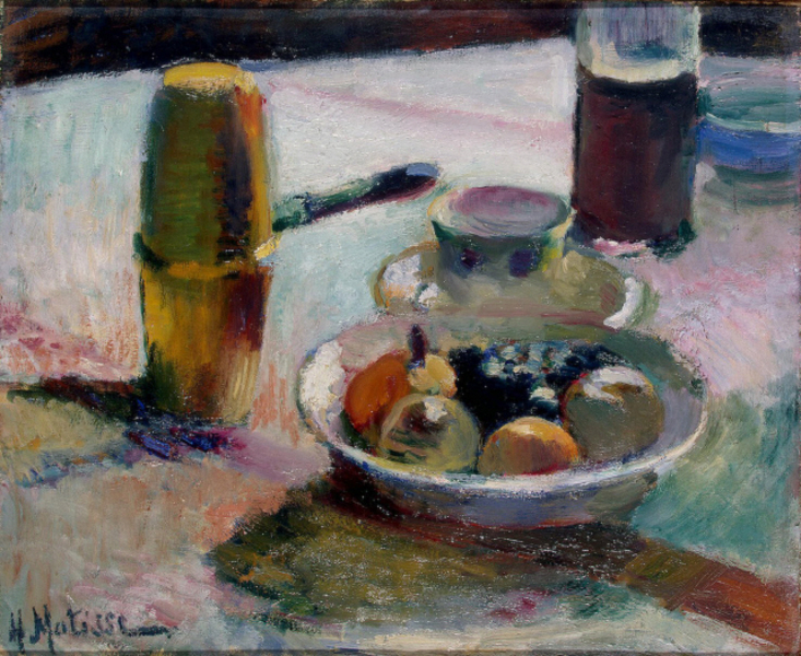 Henri Matisse - Fruit and Coffeepot (1898)