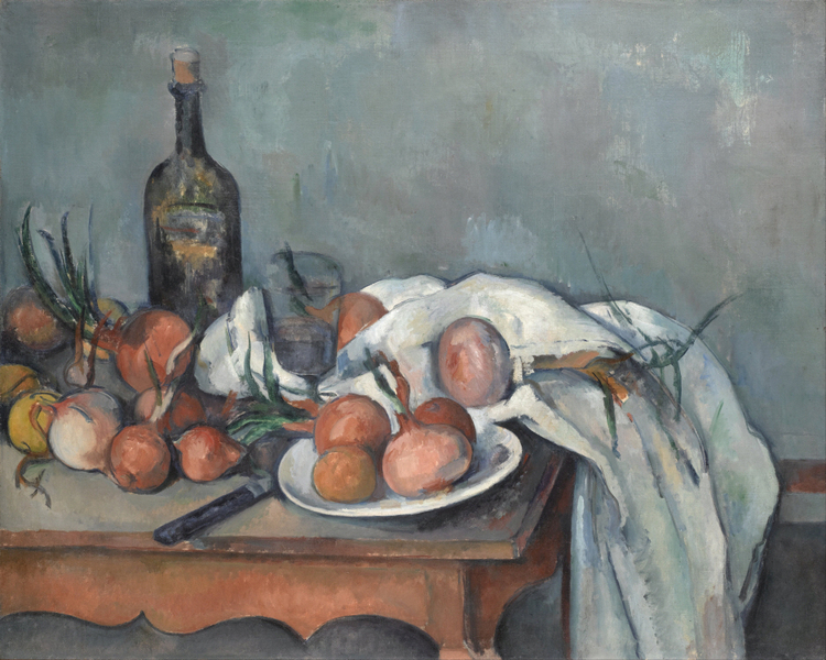 Paul Cézanne - Still Life with Onions