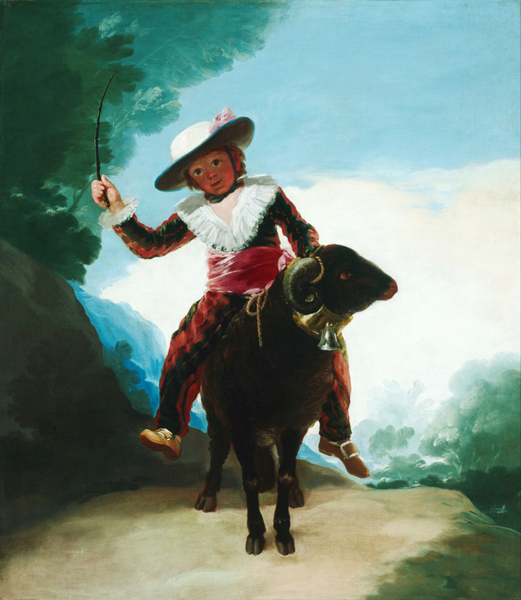 Francisco Goya - Boy on a Ram