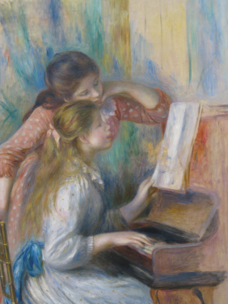 Pierre-Auguste Renoir - Jeunes Filles au piano