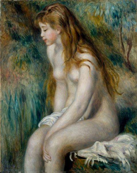 Pierre-Auguste Renoir - Young Girl Bathing