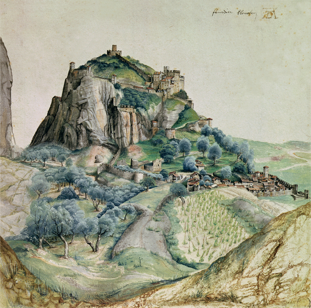Albrecht Dürer - View of the Arco Valley in the Tyrol