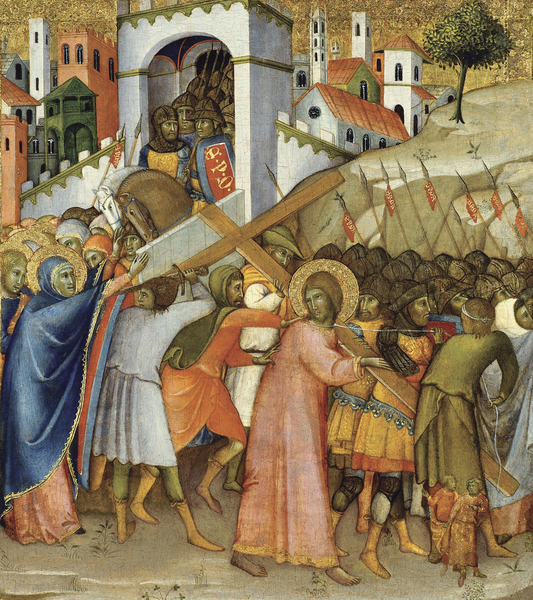 Andrea di Bartolo - Cristo camino del Calvario
