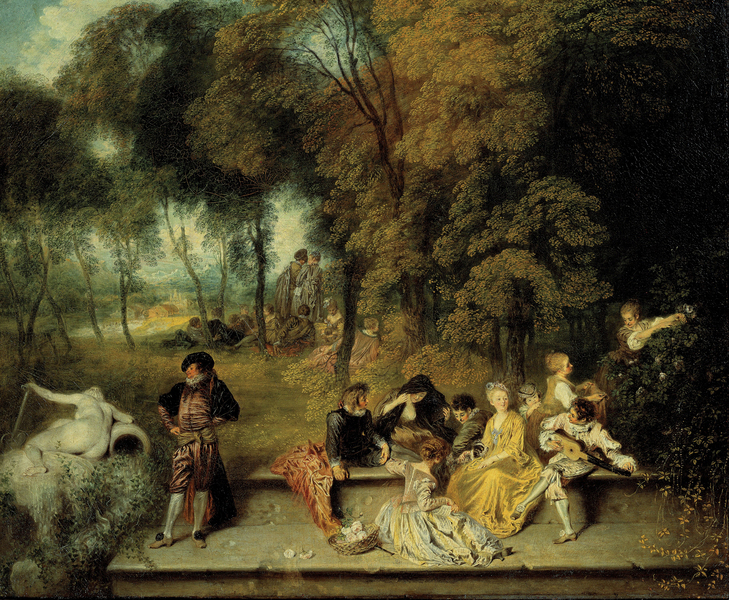 Antoine Watteau - Pleasures of Love