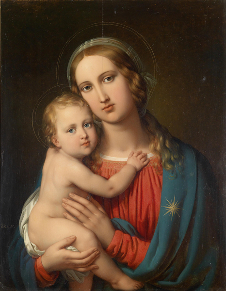 Johann Nepomuk Ender Madonna mit Kind