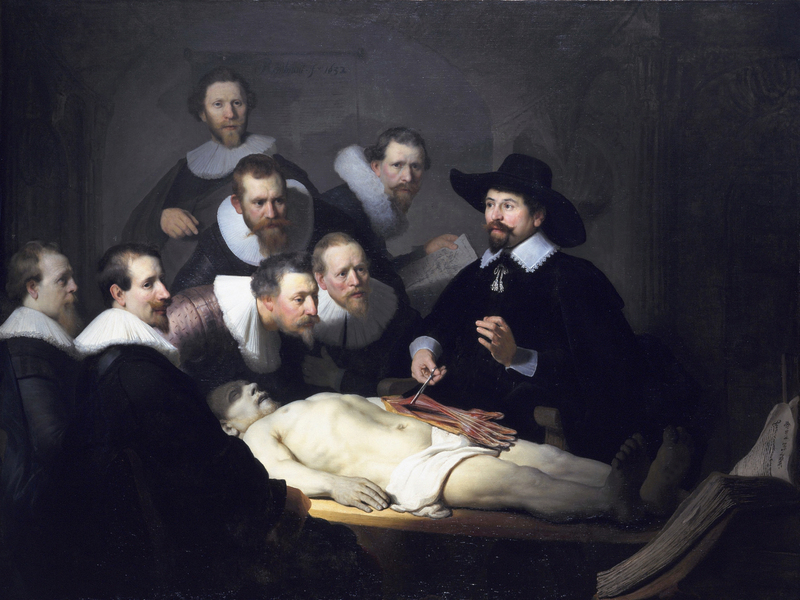 Rembrandt Harmenszoon van Rijn - The Anatomy Lesson of Dr. Nicolaes Tulp