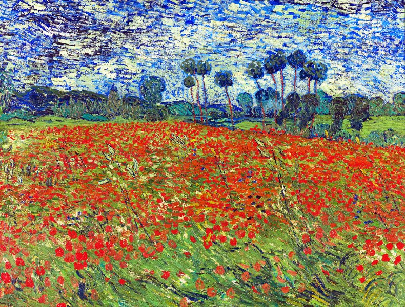 Vincent van Gogh - Poppy field